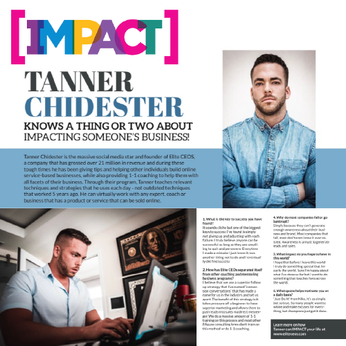 Tanner Chidester FHM Article 